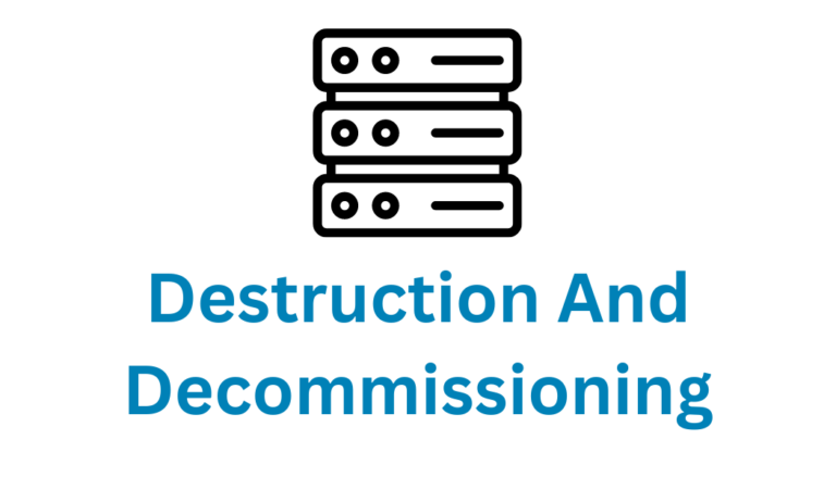 ITAD Destruction and Decommissioning